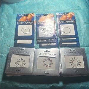 Cala Crystal Tattoo Body Jewels - Silver 23 pieces #14